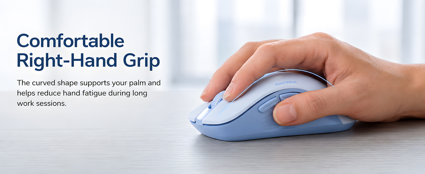 RAPIQUE R09 Bluetooth Wireless Mouse