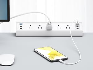 under desk mount power strip