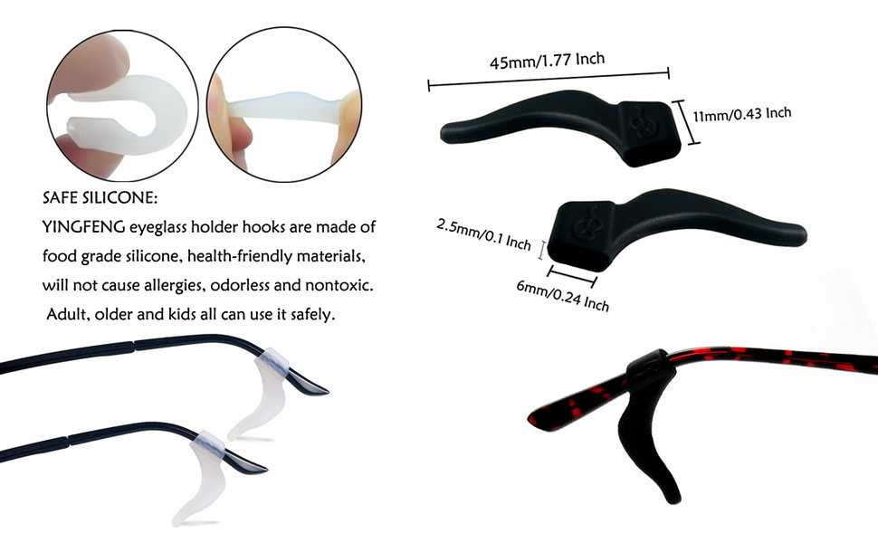 mask hooks for glasses