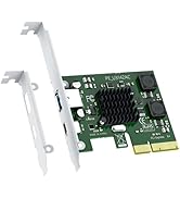 GLOTRENDS U3142AC 2-Port 10Gb USB 3.1 Gen2 (Type-C and Type-A) to PCIE X4 Expansion Card with ASM...