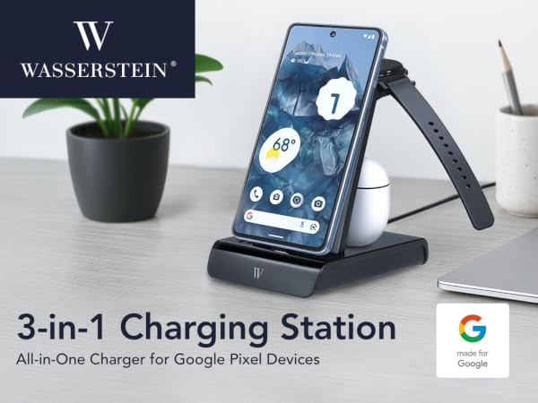 3-in-1 Charging Station all-in-one charger for google pixel devices