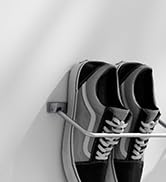 i frmmy Foldable Wall-Mounted Shoe Rack- Aluminum Hanging Shoe Organizer, Efficient Holder