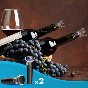 Rechargeable cordless Automatic air Aerator vacuum preserve preserver saver charging base
