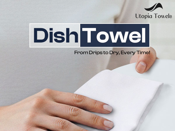 utopia kitchen towels & dish towels for washing dishes and drying
