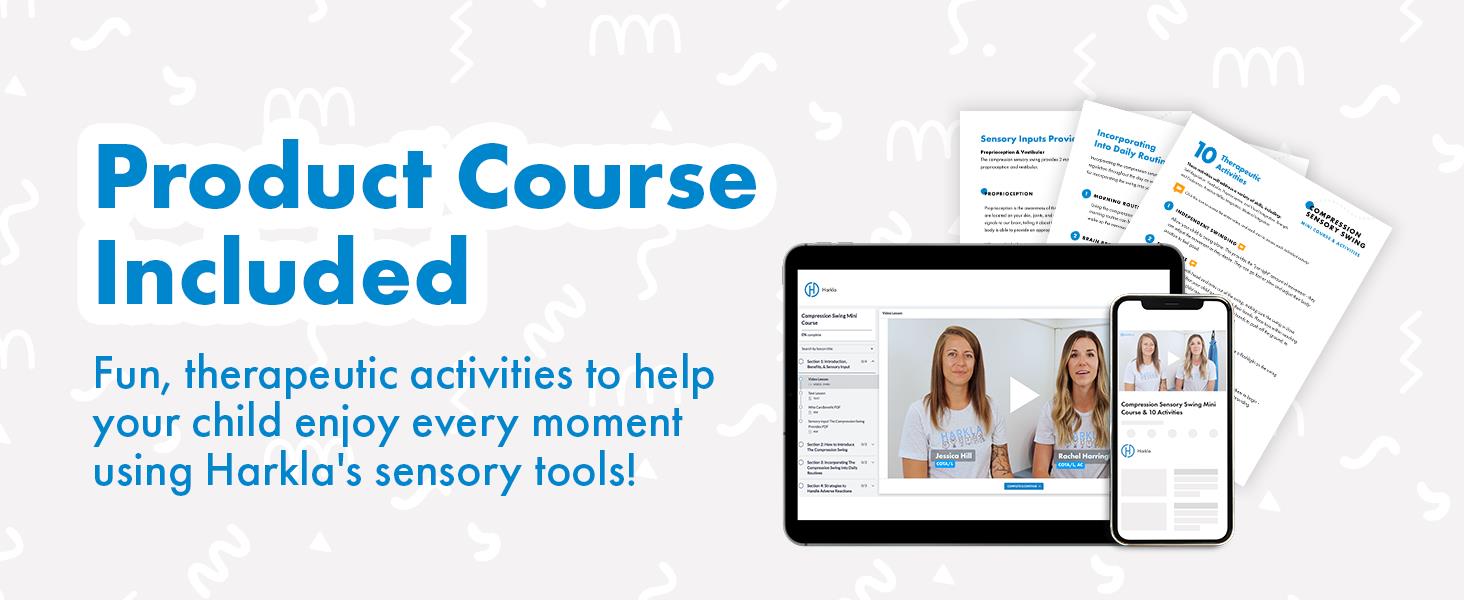 Product Course Included - Fun, therapeutic activities to help your child enjoy every moment!