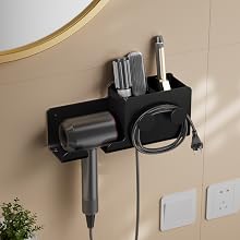 blow dryer holder