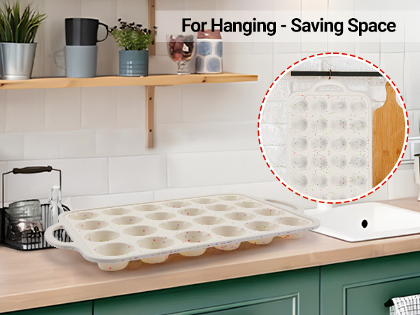 silicone muffin pan