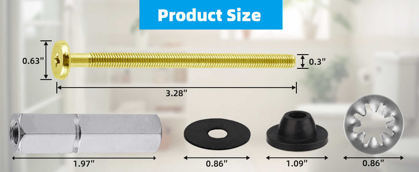 toilet seat bolts