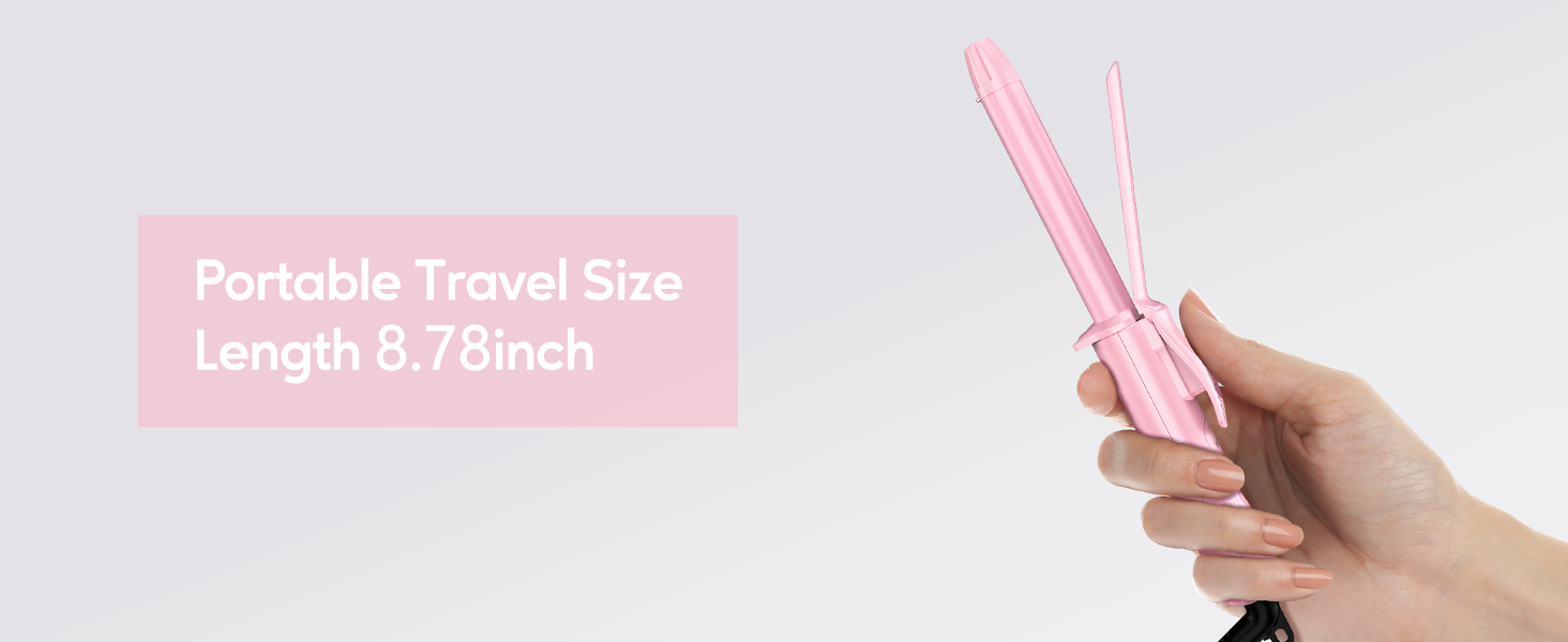 travel curling iron