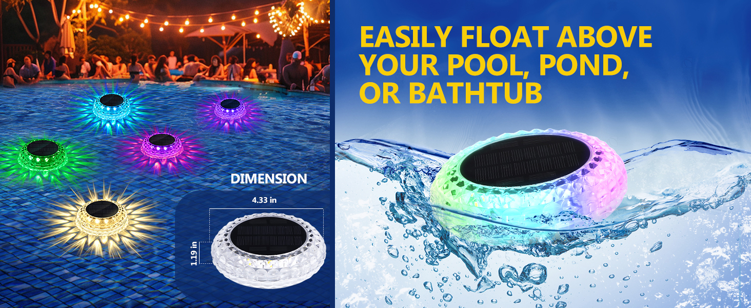 pool lights that float