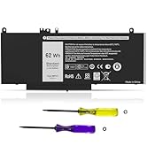 Ymawetia E5470 E5570 6MT4T Battery Compatible with Dell Latitude 14 5470 E5470 15 5570 E5570 Prec...