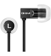 H HIFIHEAR KBEAR Dumpling Plus Wired Earbuds 1DD in Ear Earbuds,Black | Lightweight Aluminum In-E...