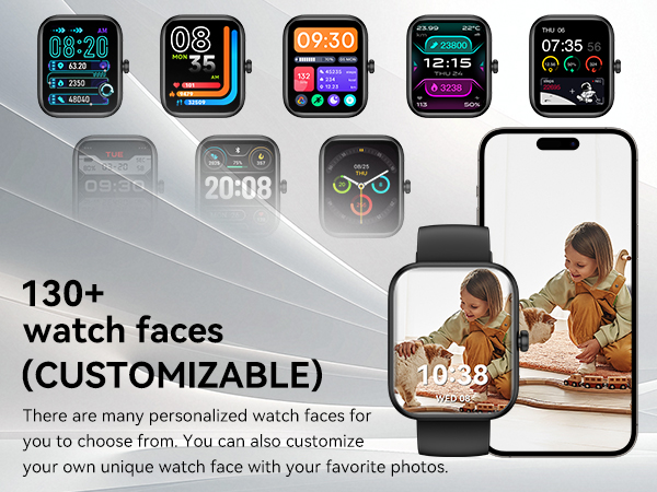 130+ watch faces