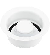 Artiwell Sink Garbage Disposal Flange and Stopper, Universal Flange Fit for 3-1/2 Inch Standard S...