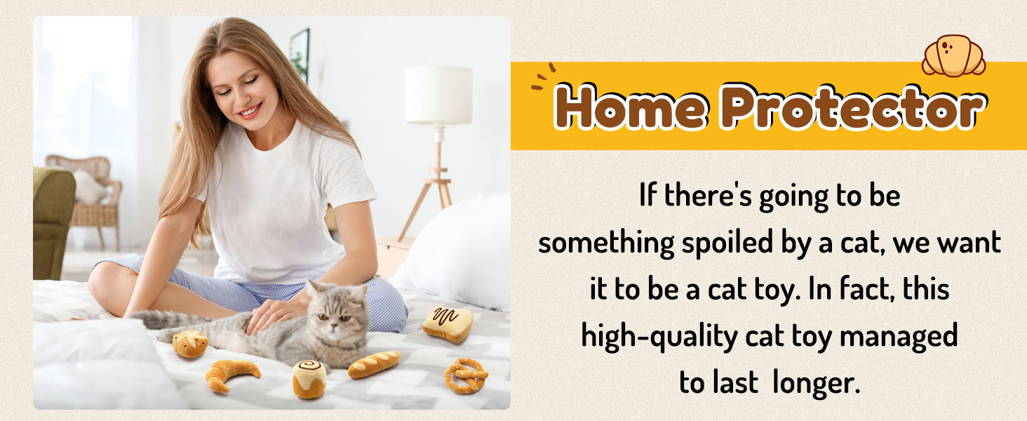 Bread Catnip Toys
