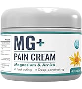 Mars Wellness MG+ Pain Cream - Extra Strength Magnesium and Arnica Cream - 4 OZ Tub - Sore Legs a...