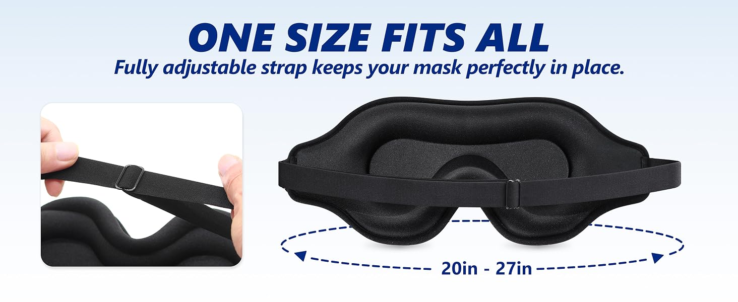 3D sleep mask
