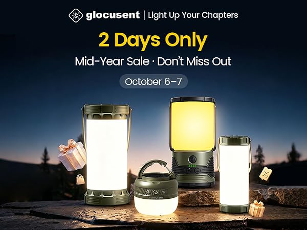 camping lantern rechargeable
