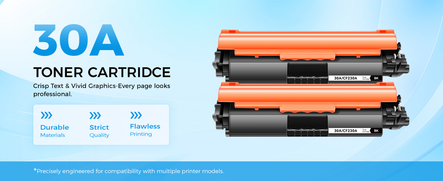 30A Black Toner Cartridge 2-Pack