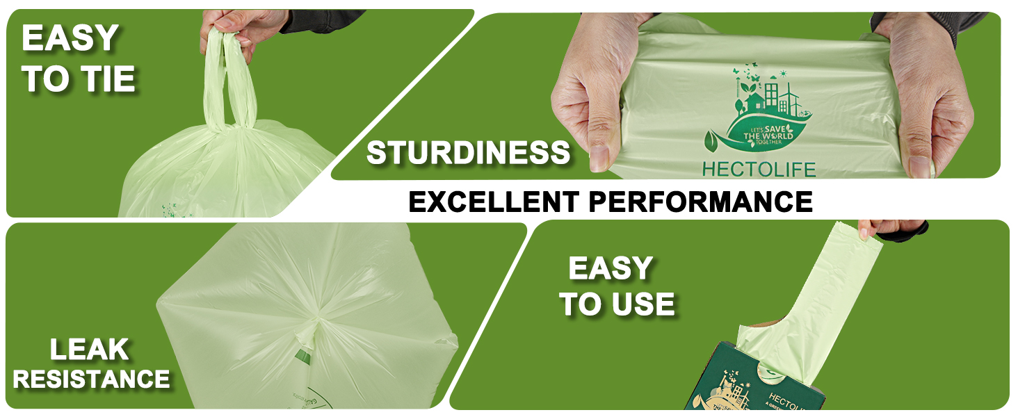 1.6 Gallon 100 Count Compost Bags
