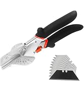 GARTOL Multi Angle Miter Shear Cutter - Multifunctional Trunking Shears for Angular Cutting of Mo...