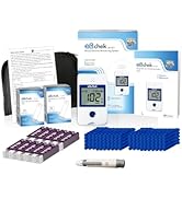 eBmonitor eBchek Blood Glucose Meter System for Diabetes, Multi-Lingual Voice, Talk Function, No ...