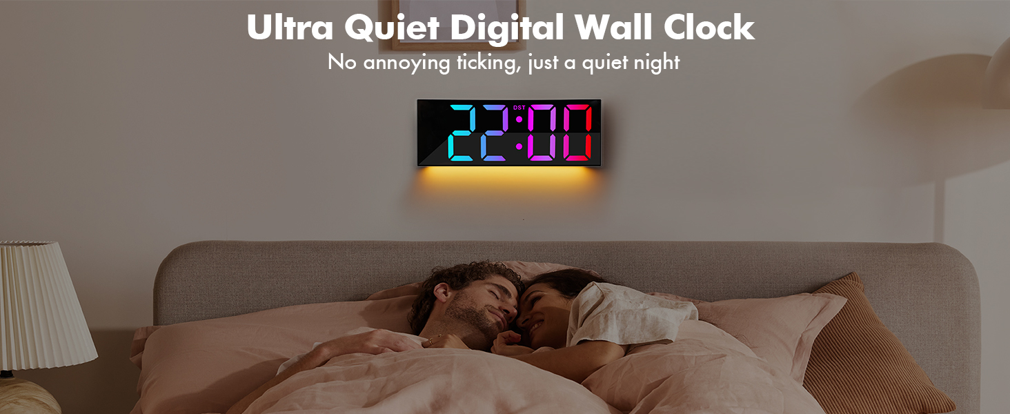 Digital Wall Clock
