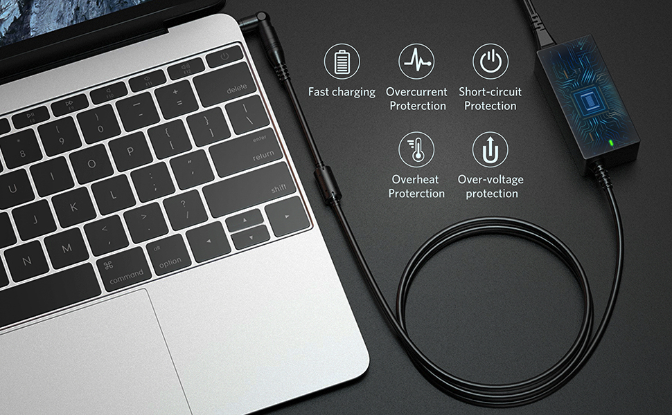 Universal laptop charger 65W