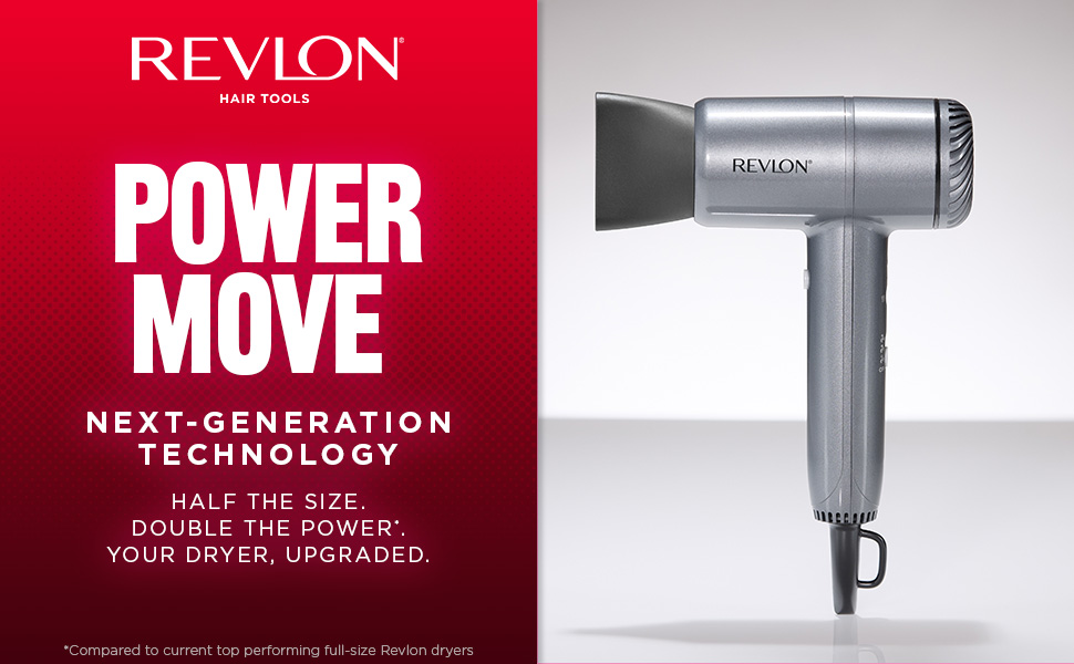 Power Move BLDC Hair Dryer, Half the Size, Double the Power