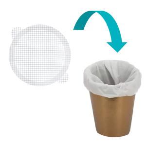 Shower Drain Strainer Sticker Hair Catcher Disposable
