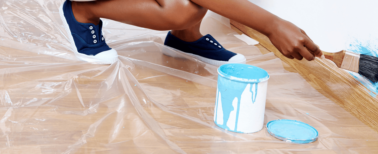 plastic drop cloth