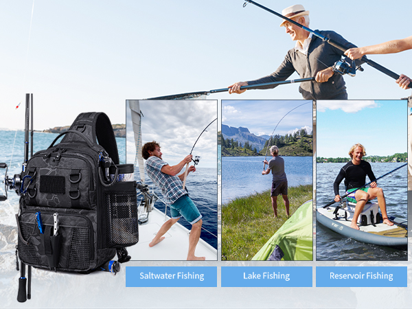 fishing sling pack
