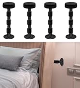 4 Pack Headboard Stoppers for Wall, Bed Stoppers,1.18in-3.35in Adjustable Bed Frame Anti
