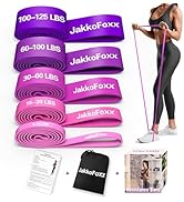 Resistance Bands,Pull Up Bands,Stretching Assist Bands Set for Men & WomenPortable Exercise, Musc...