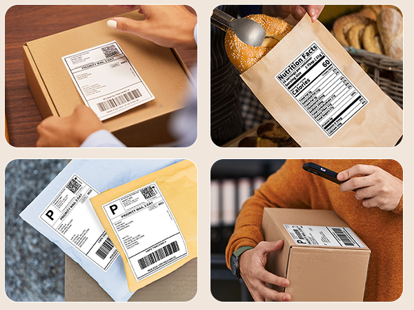 4x6 thermal labels
