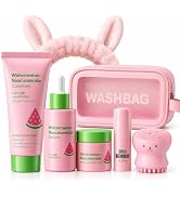 Watermelon Skin Care Set for Kids Teens Women, Skincare for Girls 10-12 | Moisturizing & Gentle S...