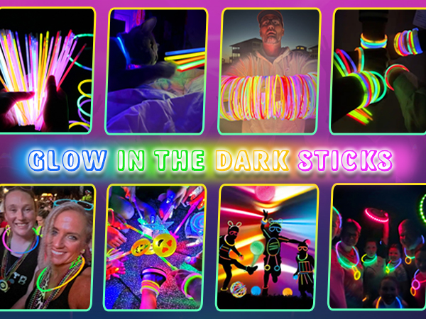 glow in the dark party supplies