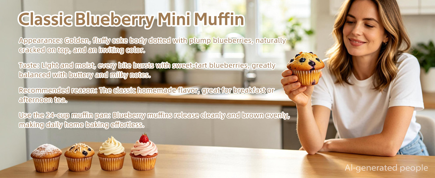 Classic Blueberry Mini Muffin