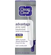 Clean & Clear Advantage Acne Spot Treatment, Oil-Free Acne Treatment with Salicylic Acid & Witch ...