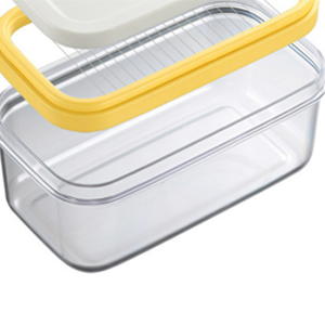 Refrigerated Butter Container Box Plastic Butter Keeper Container Case for Countertop or Fridge