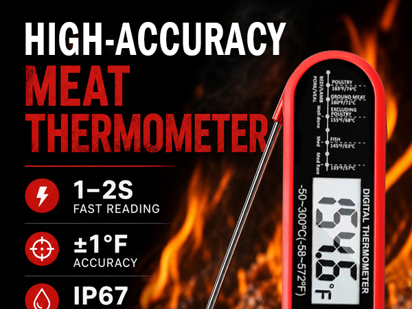 meat thermometer digital digital meat thermometer instant read thermometer thermometer for cooking