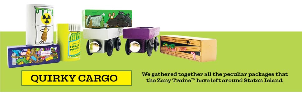 Zany Trains Wooden Trains