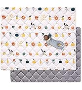 Premium Foam Baby Play Mat 79" X 71", Extra Large Activity Playmats for Babies,Toddlers, Infants,...