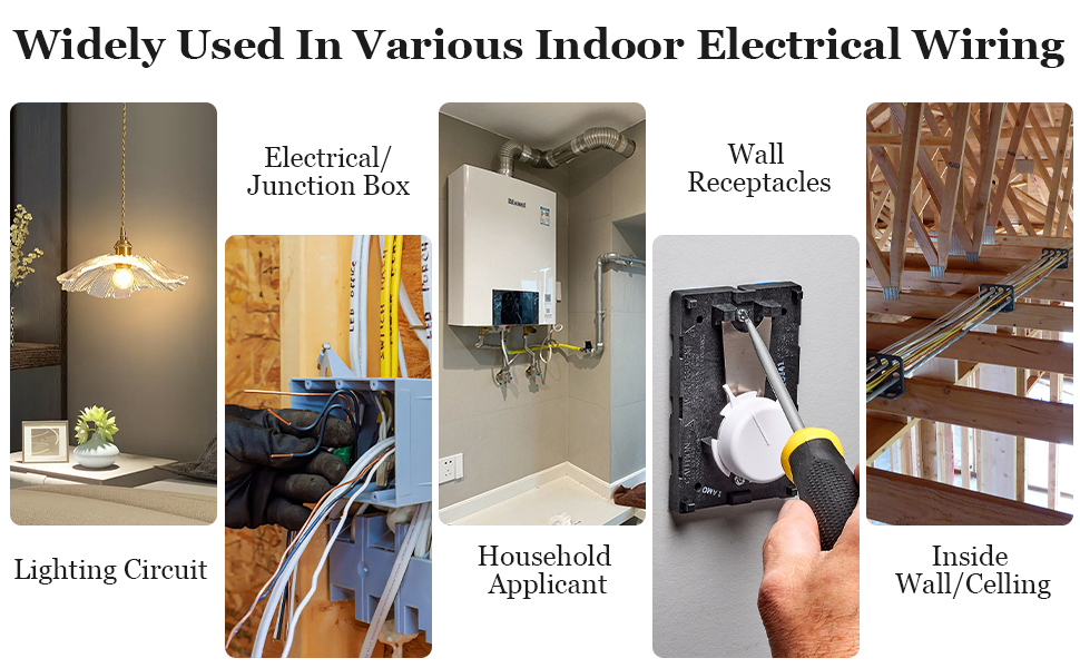 10/2 wire with ground 12/2 wire with ground 14/2 wire with ground