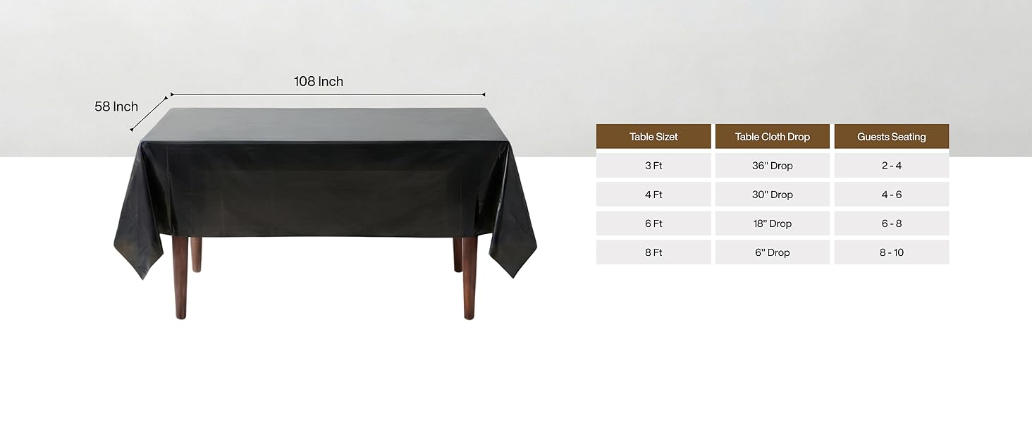 table size