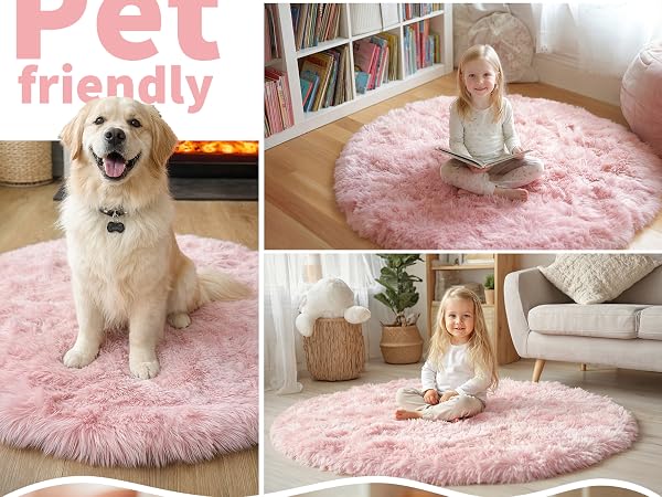 Amdrebio pink rug A+6A S
