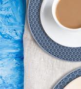 Silicone Trivets for Hot Dishes, Multi-Purpose Pot Holders 4PCS 2 Sizes 7 Inch & 9 Inch, Heat Res...