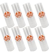NEXCOVER 18 Inch Stretch Wrap - 1500 Feet | 60 Gauge, 8 Roll Clear Plastic Self-adhering Stretch ...
