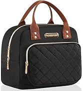 Buringer HOMESPON Lunch Bag for Woman Man Adults with Front Pocket Insulated Lunch Tote Lunch Box...