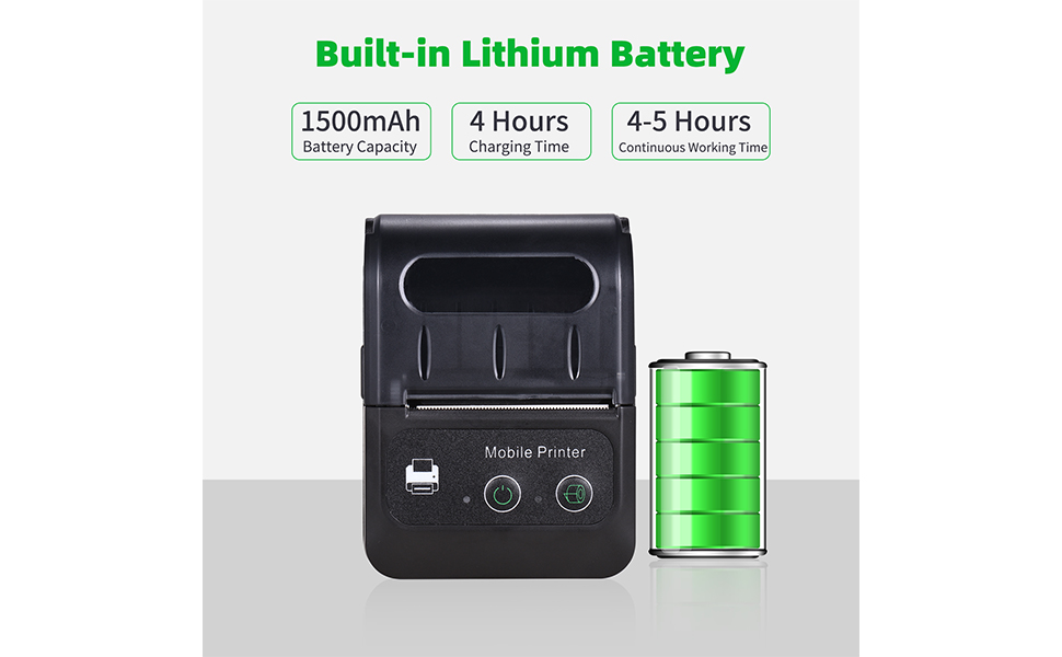 1500mAh battery